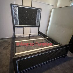 LED Light Up Queen Bed Frame