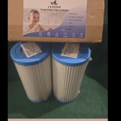2-Pack LVJUSEN Pleated Water Filter Cartridges - New