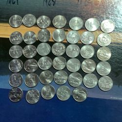 40 Mint State Coins