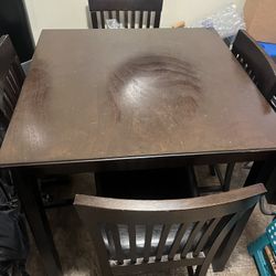 4 Chair Kitchen table