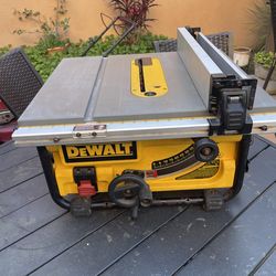 Dewalt DWE7480 10” table saw