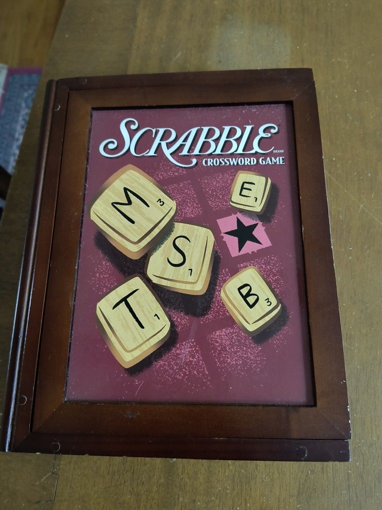 Games Scrabble Monopoly Chess Paints Puzzle Sold Separately