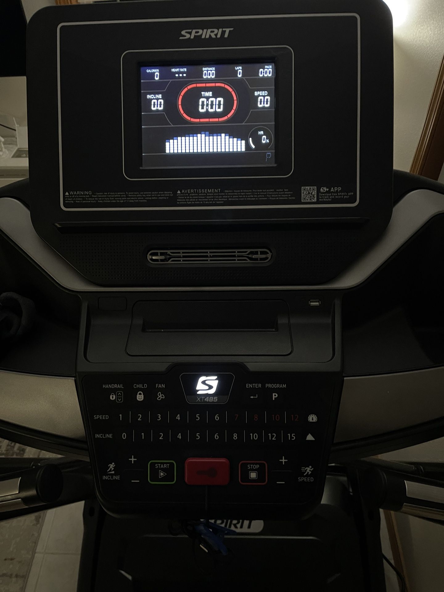 Treadmill Spirit XT485