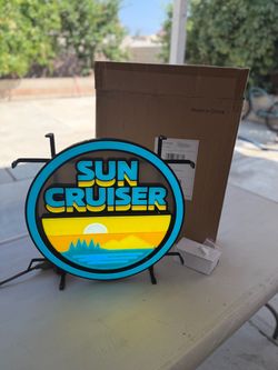 Sun Cruiser LED Neon Light Sign