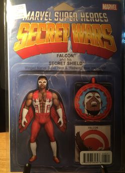 Marvel Super Heroes Secret Wars #5 Variant Edition Falcon Comic Book
