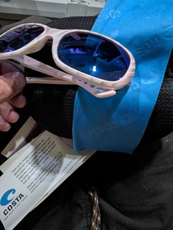Costa Del Mar Sunglasses with Case and Card