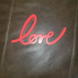 Love Decor Stand Sign 