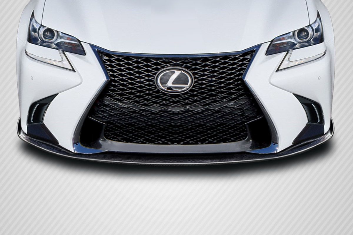 Blemished 2016-2020 Lexus GS Series GS200 GS300 GS350 GS450 GS450H Carbon Creations Lexion Front Lip Under Spoiler - 1 Piece