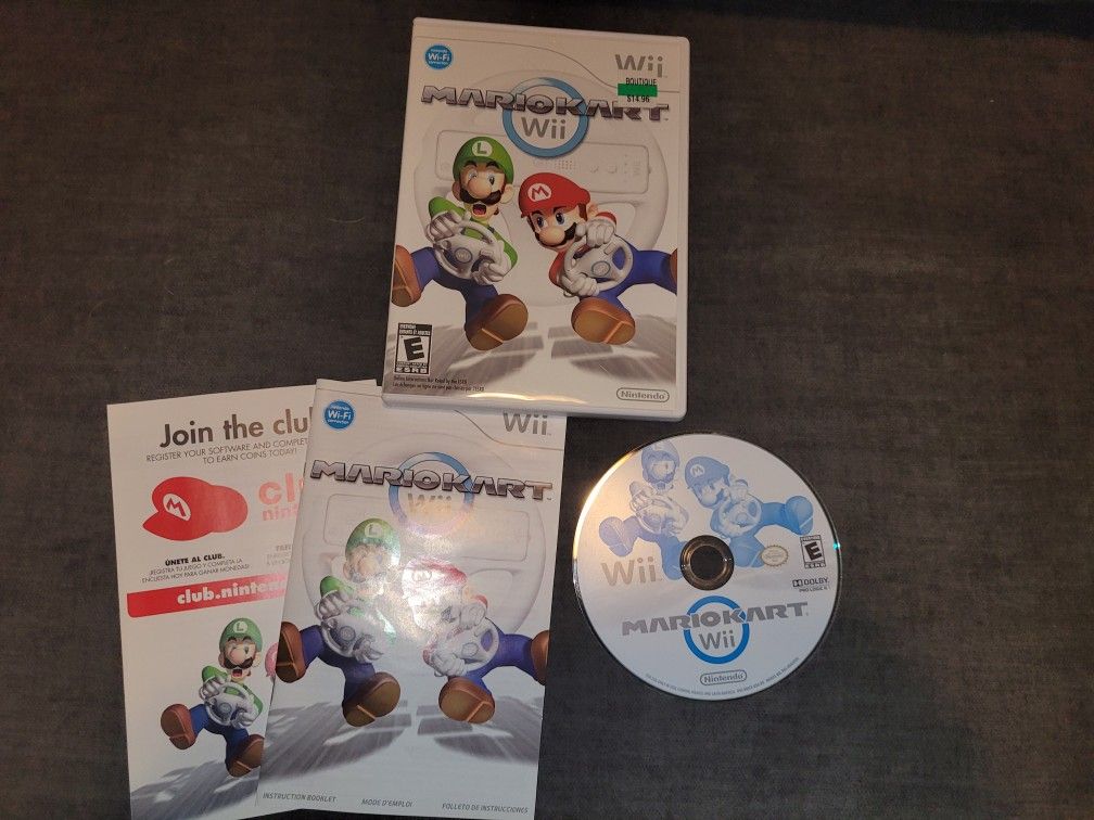 Mariokart For Nintendo Wii