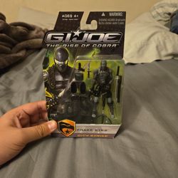 G.i.joe The Rise Of Cobra City Strike Snake Eyes By Hasbro.