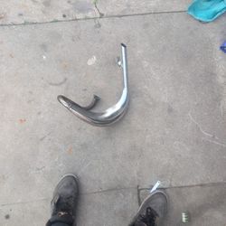 80cc Motorized Bike Upgraded Exhaust