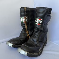 Italian Motorcycle Boots Men’s Size 5, Women’s 7