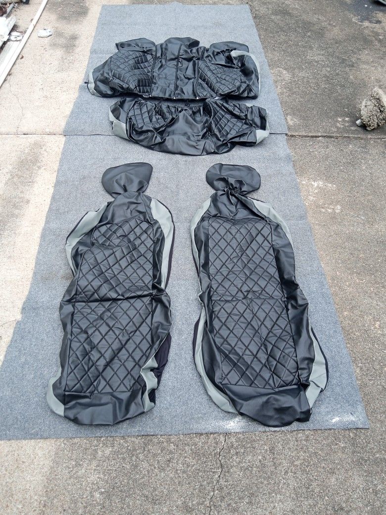 Set of Universal Car Seat Front and Back Covers