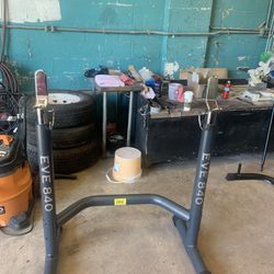 Weights and gym equipment