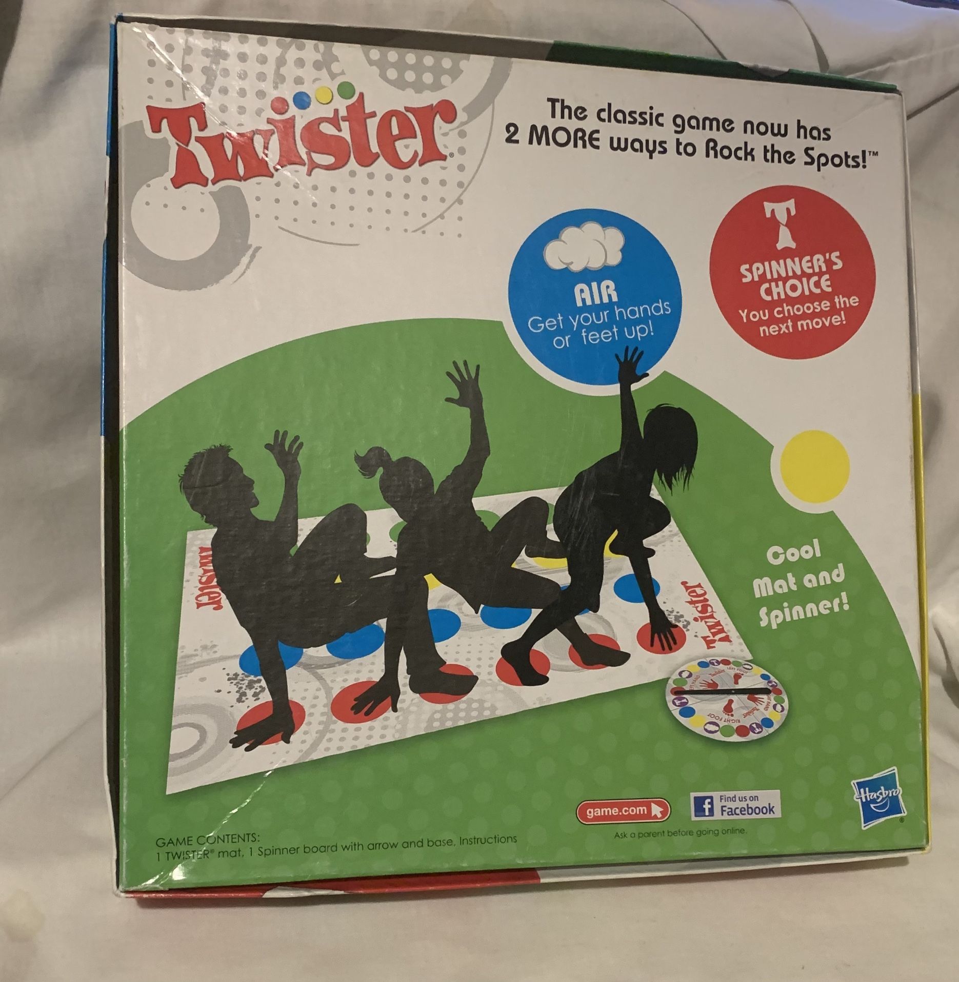 Twister The Most Fun Balance Games (Hasbro Kids 2012)