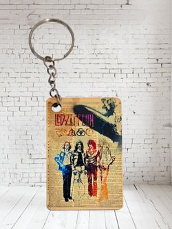 Led Zeppelin Poster Keychain 