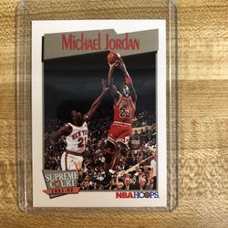 Michael Jordan 1991 Hoops #455 Basketball Card $7 Pick Up Will Also Ship Through Pay Pal Cash App Or Venmo For $12
