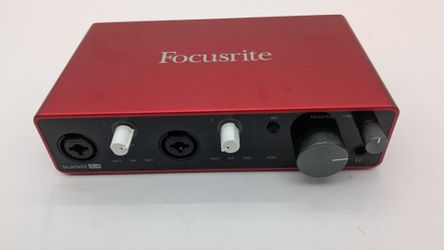 Focusrite Scarlett 4i4 3rd Gen USB Audio Interface & Recording