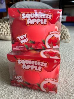 Squeeze Apple Squishy 🍎 | Slow-Rise Sensory Toy