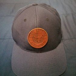 Stone Brewing Criterion Leather Patch Snapback Hat. Adjustable.