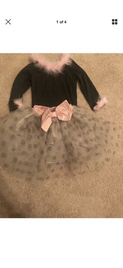 Pottery barn kitty cat tutu costume size 2/3 toddler