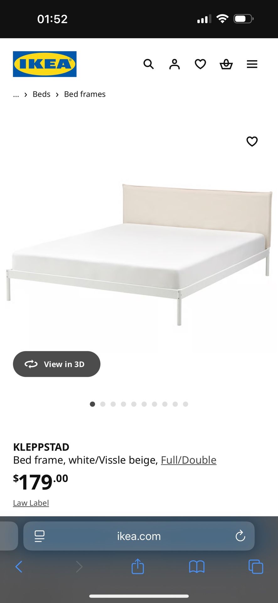 Ikea Full Bed Frame