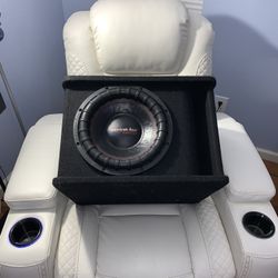 Skar Box And American Bass 12 Inch Sub