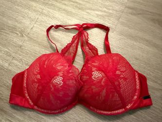 Brand new Calvin Klein Red Lace Racerback Bra 34C