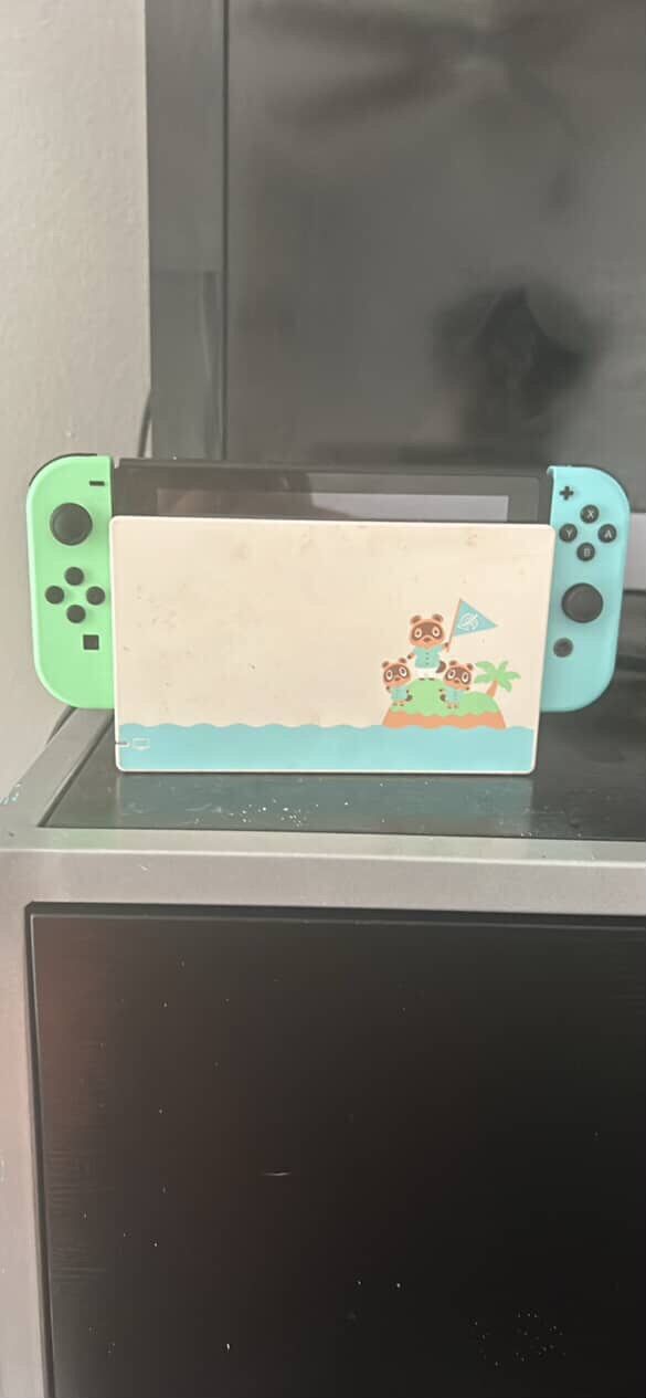 nintendo switch(animal crossings edition)