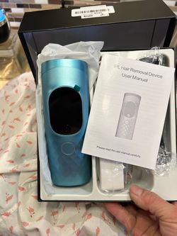NEW! Laser Hair Removal Women & Men - Permanent Painless Ice Cooling IPL Device