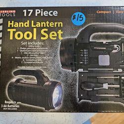 Brand New 17 PC Lantern Tool Set