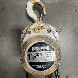 1 1/2 Chainfall Hoist 