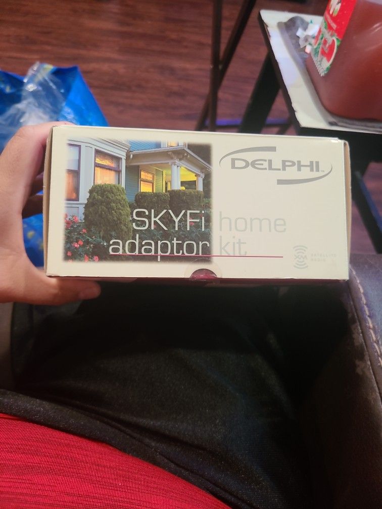 Delphi SA10004 XM Radio SkyFi Home Adapter Kit Open Box