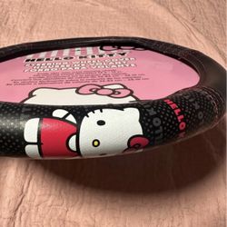 Hello Kitty Steering Wheel Cover