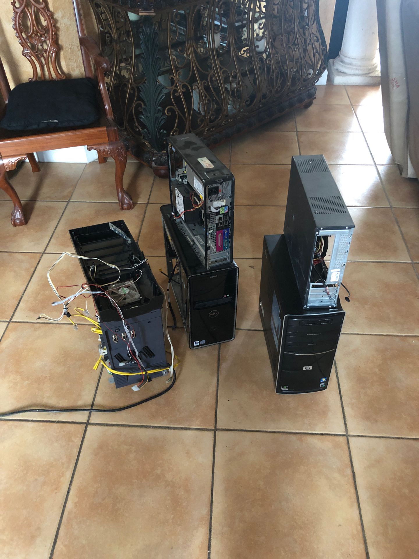 ELECTRICAL COMPUTER TOWER PARTS FREE