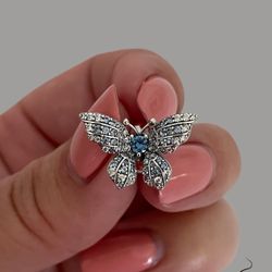 Brand New Sterling Silver 925 Gorgeous Butterfly 🦋 Charm