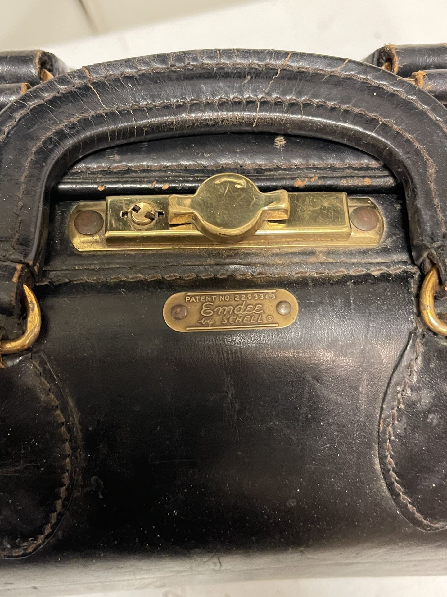 Rare Authentic 1920s Emdee Schell Doctor Bag !!