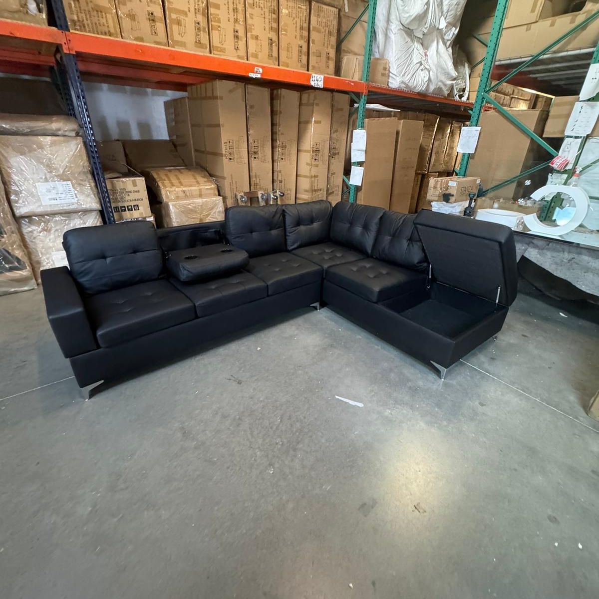 Brand new sectional in box- shop now pay later. $49 Down 