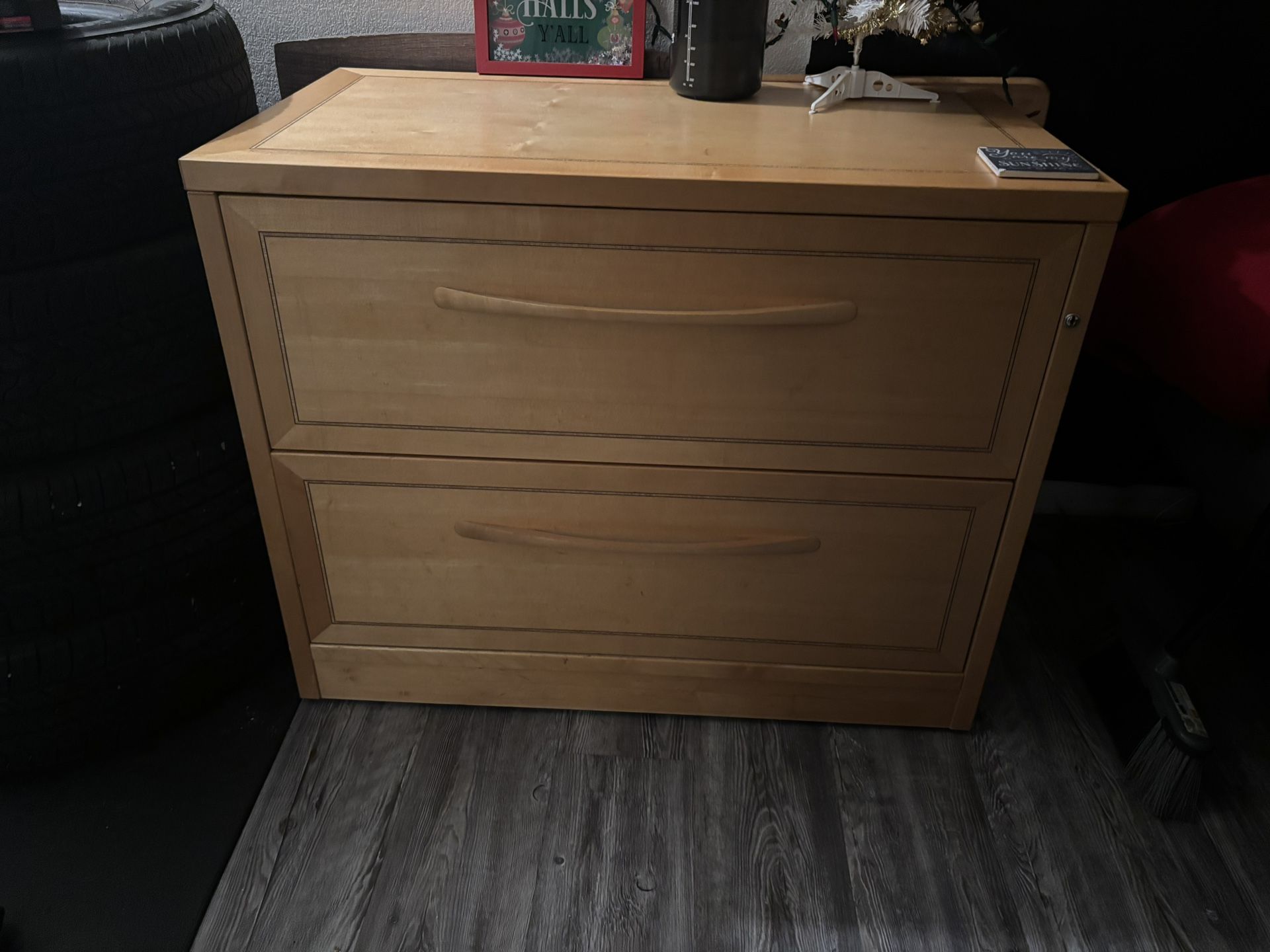 Jesper 400 Office Line Blonde Contemporary Modern File cabinet