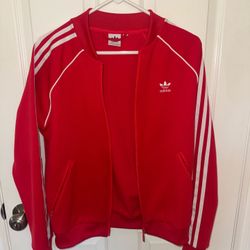 Adidas Red Track Jacket