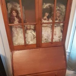 Old Style Secretary Cabinet