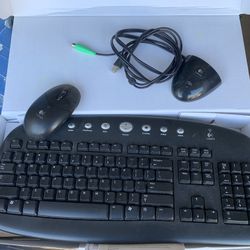 Logitech Wireless Keyboard And Mouse Set