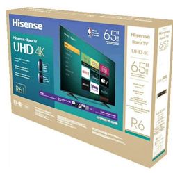 65” Hisense Roku Smart TV 4K 
