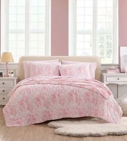 Reversible 3-Pc. Quilt Set, King