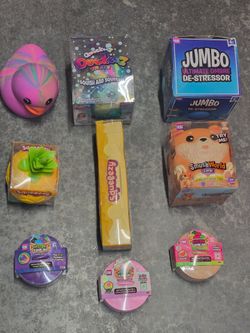 Squishy toys and dumplings