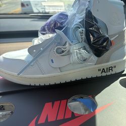 Virgil Abloh Archive x Air Jordan 1 High OG "Alaska" size 11
