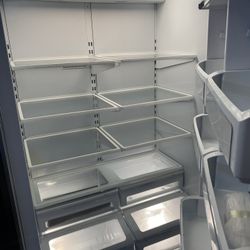 GE Monogram 36 inch (2 Separate Appliances) – all Refrigerator AND all Freezer - Stainless Steel – built in