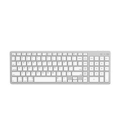 Wireless Bluetooth Keyboard for Apple Mac OS – US QWERTY Layout, Scissor Keys Precise Typing, Rechargeable Battery, Extra