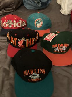 Vintage Sports Team Hats