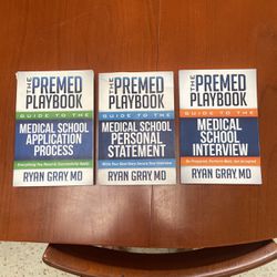 PreMed Playbook Book Set